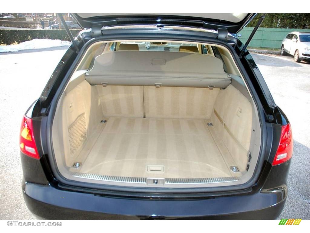 2007 A4 2.0T quattro Avant - Brilliant Black / Beige photo #20