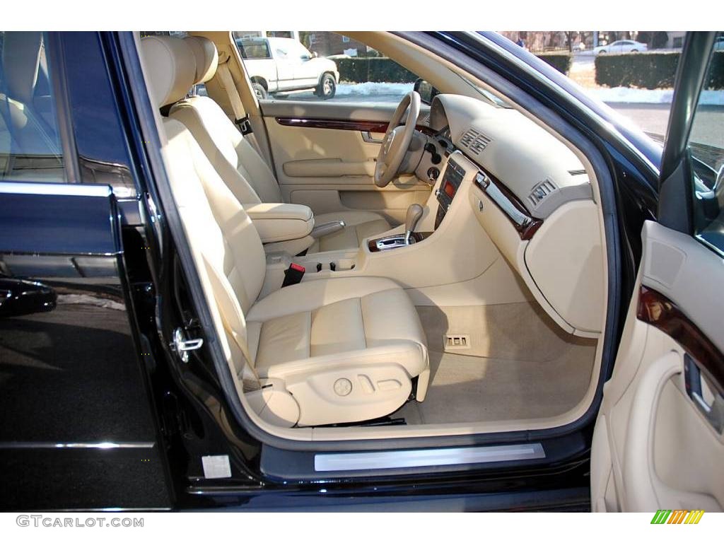 2007 A4 2.0T quattro Avant - Brilliant Black / Beige photo #23