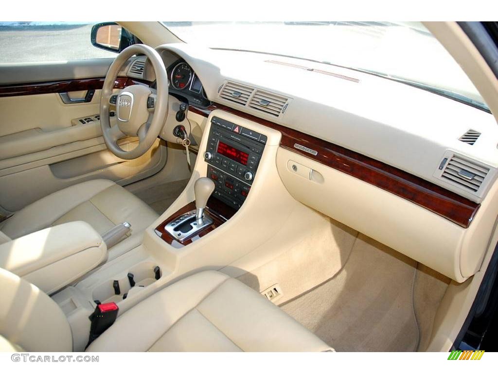 2007 A4 2.0T quattro Avant - Brilliant Black / Beige photo #24