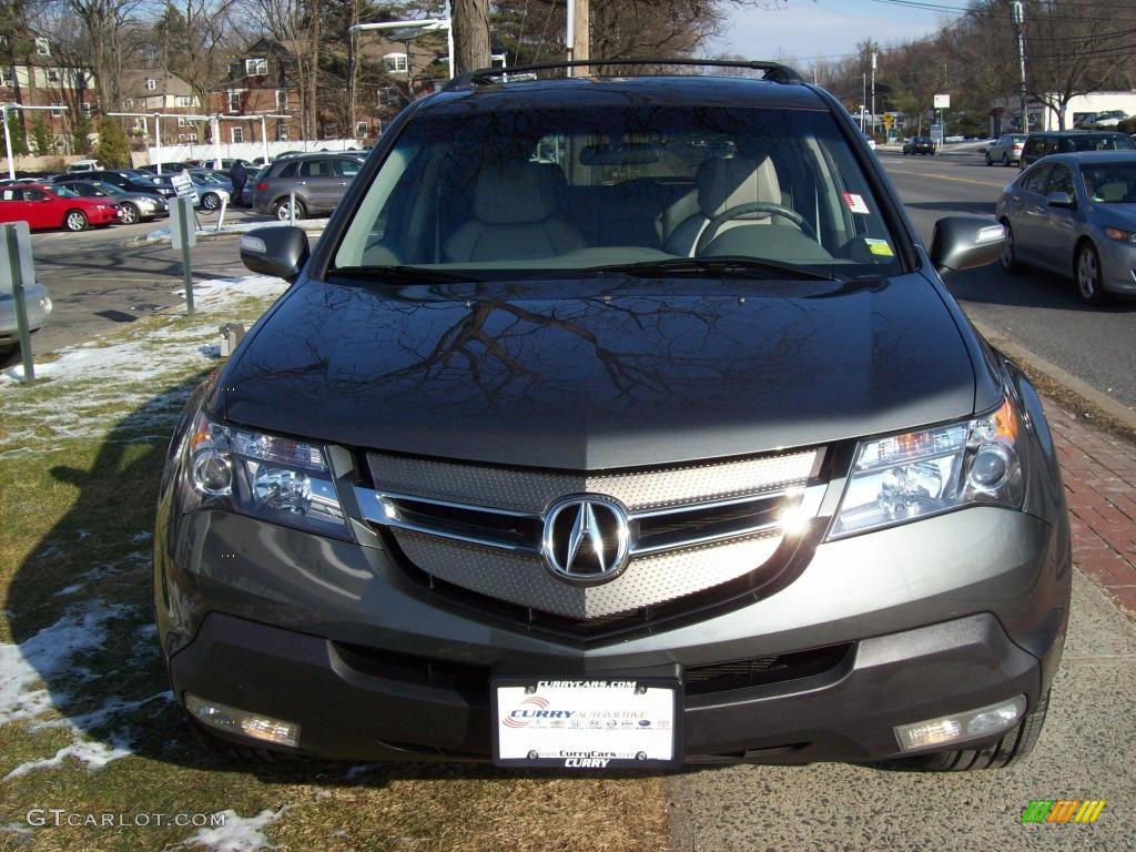 2007 MDX  - Nimbus Gray Metallic / Parchment photo #3