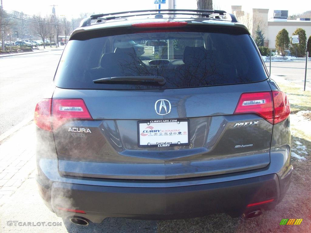 2007 MDX  - Nimbus Gray Metallic / Parchment photo #6