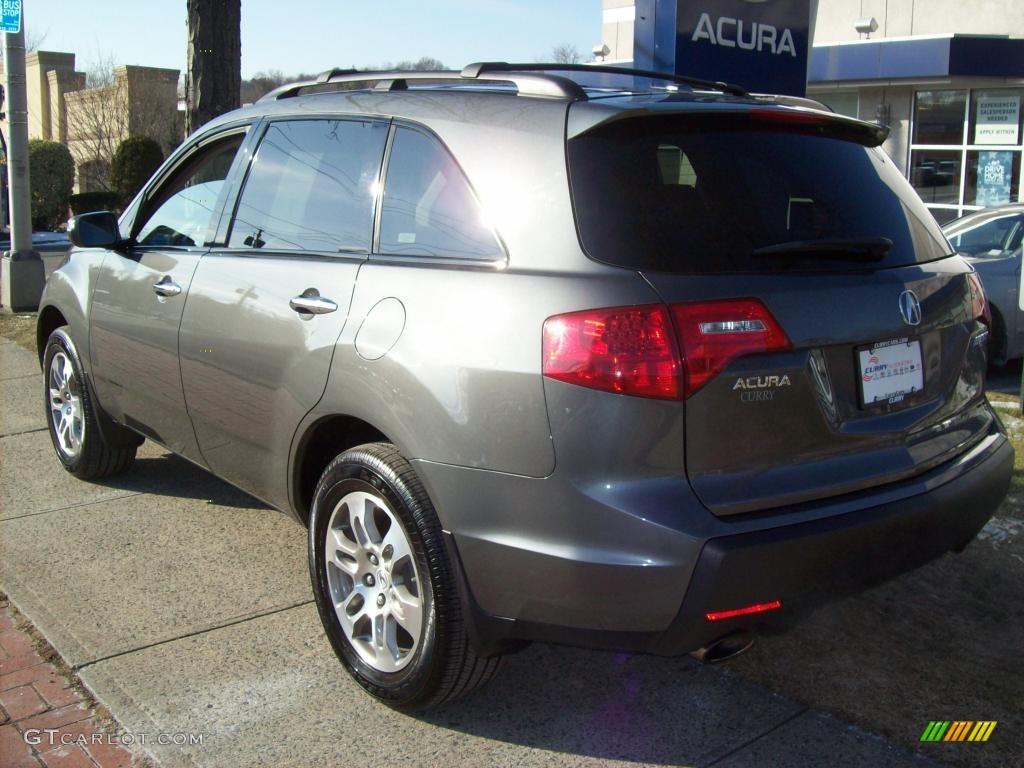 2007 MDX  - Nimbus Gray Metallic / Parchment photo #7