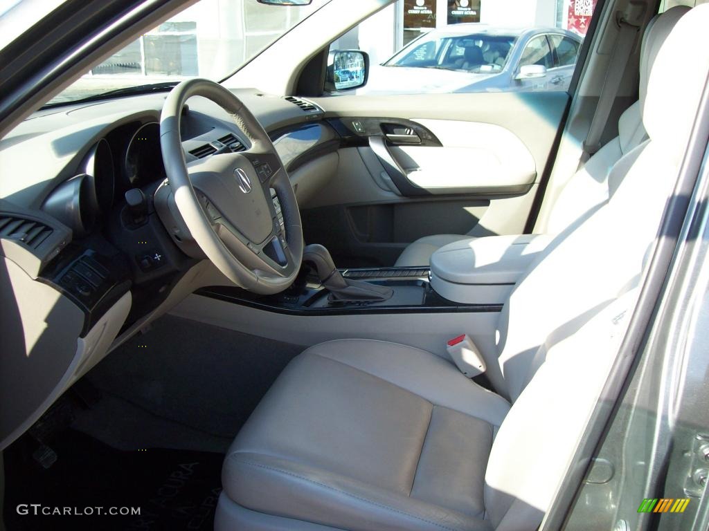2007 MDX  - Nimbus Gray Metallic / Parchment photo #8