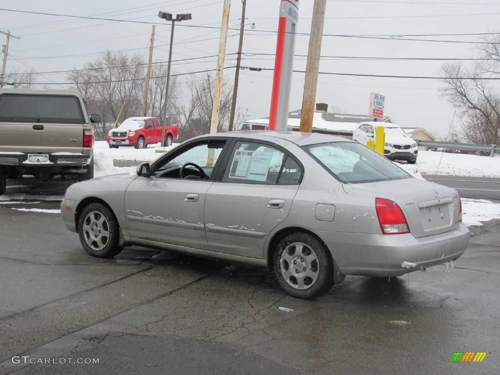 2001 Elantra GLS - Pewter / Gray photo #4