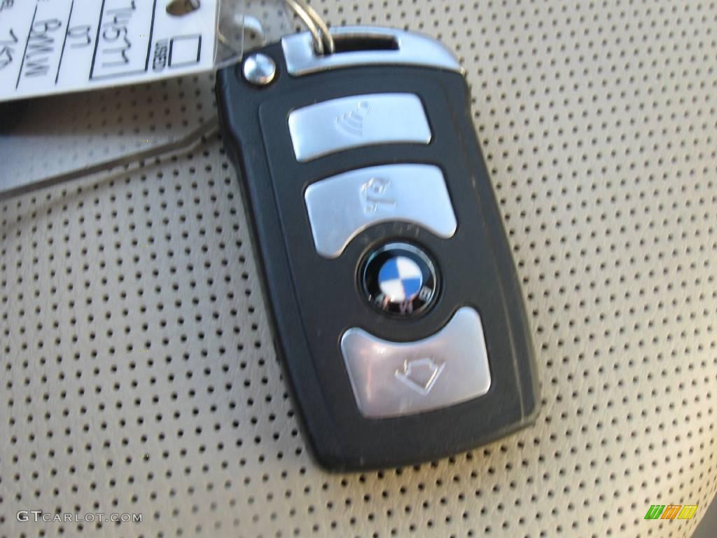 2007 7 Series 750Li Sedan - Monaco Blue Metallic / Beige photo #20