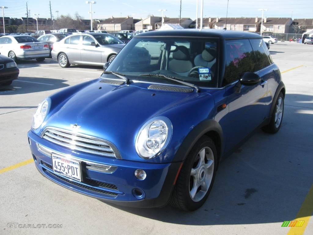 2006 Cooper Hardtop - Hyper Blue Metallic / Panther Black photo #1