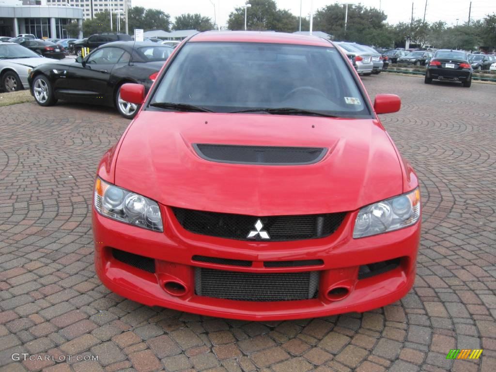 Rally Red 2006 Mitsubishi Lancer Evolution IX MR Exterior Photo #24713339