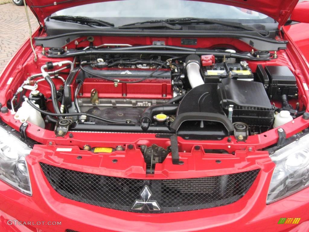 2006 Mitsubishi Lancer Evolution IX MR 2.0 Liter Turbocharged DOHC 16-Valve MIVEC 4 Cylinder Engine Photo #24713407