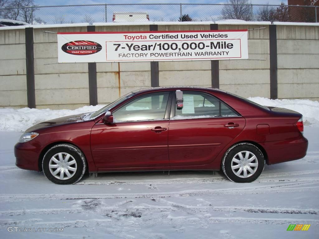 Salsa Red Pearl Toyota Camry