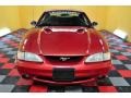 1996 Laser Red Metallic Ford Mustang SVT Cobra Coupe  photo #2