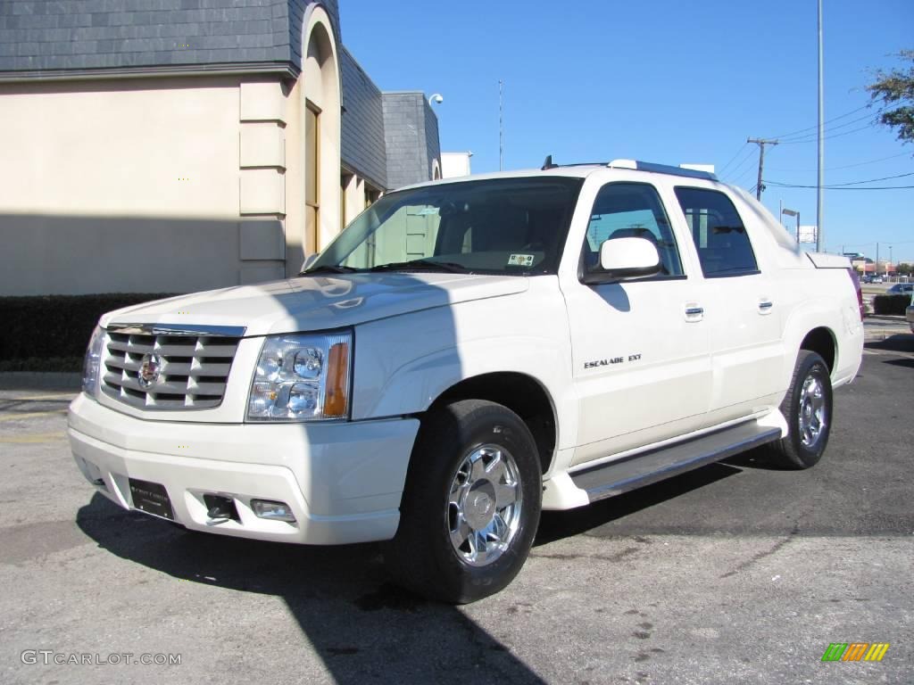 2006 Escalade EXT AWD - White Diamond / Shale photo #3