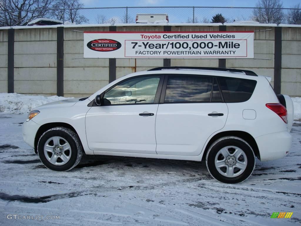 2007 RAV4 4WD - Super White / Taupe photo #1