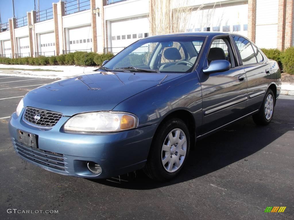 2001 Sentra GXE - Out Of The Blue / Stone photo #1