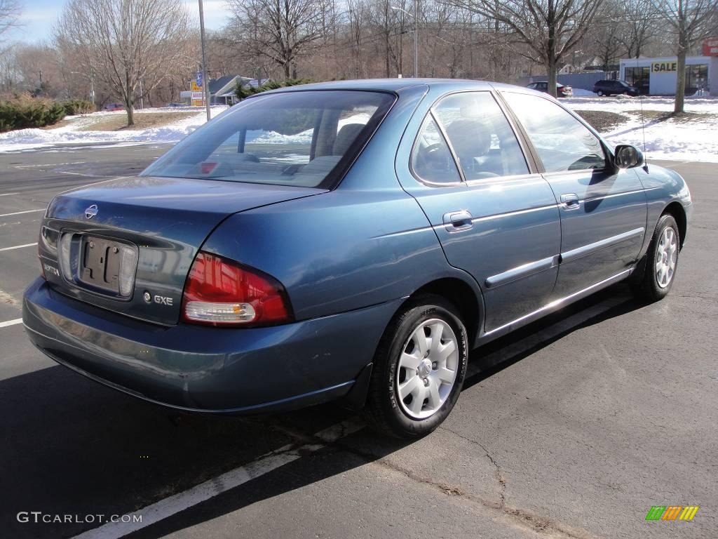 2001 Sentra GXE - Out Of The Blue / Stone photo #6
