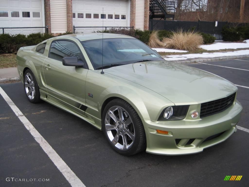 Legend Lime Metallic 2005 Ford Mustang Saleen S281 Coupe Exterior Photo #24719359