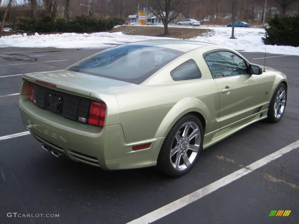 Legend Lime Metallic 2005 Ford Mustang Saleen S281 Coupe Exterior Photo #24719383