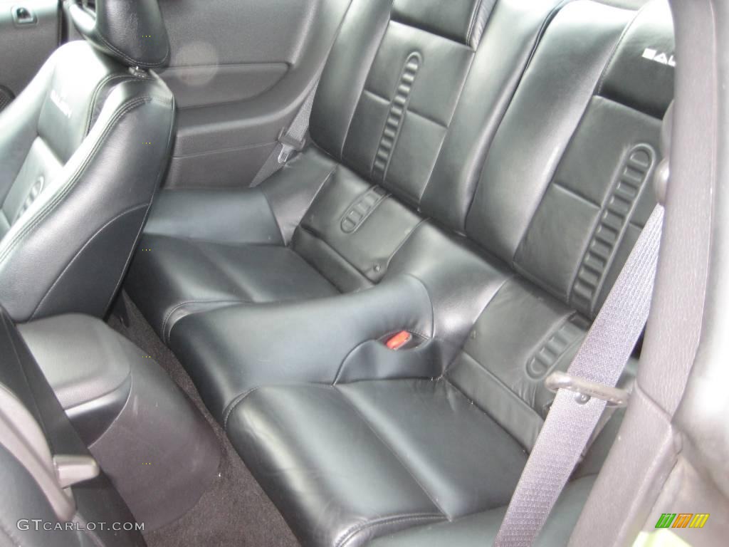 2005 Ford Mustang Saleen S281 Coupe Rear Seat Photo #24719395