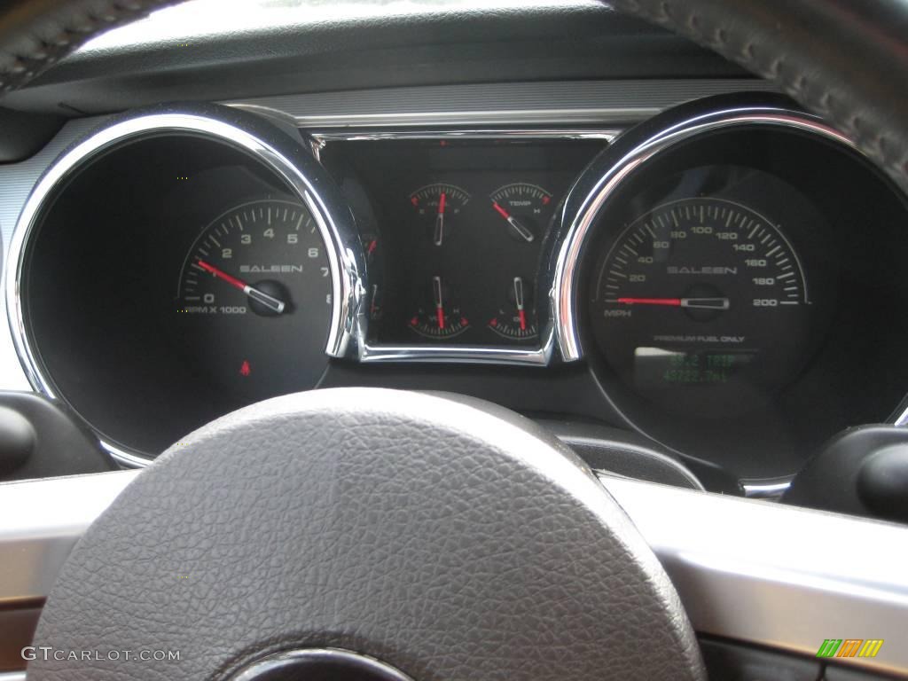 2005 Mustang Saleen S281 Coupe - Legend Lime Metallic / Dark Charcoal photo #15