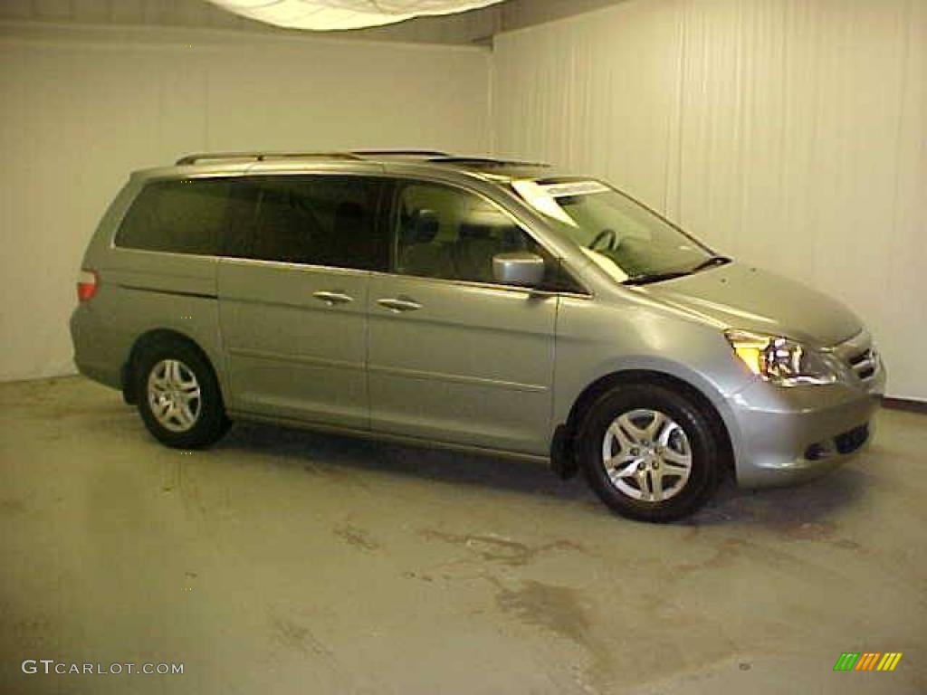 2007 Odyssey EX-L - Slate Green Metallic / Gray photo #1