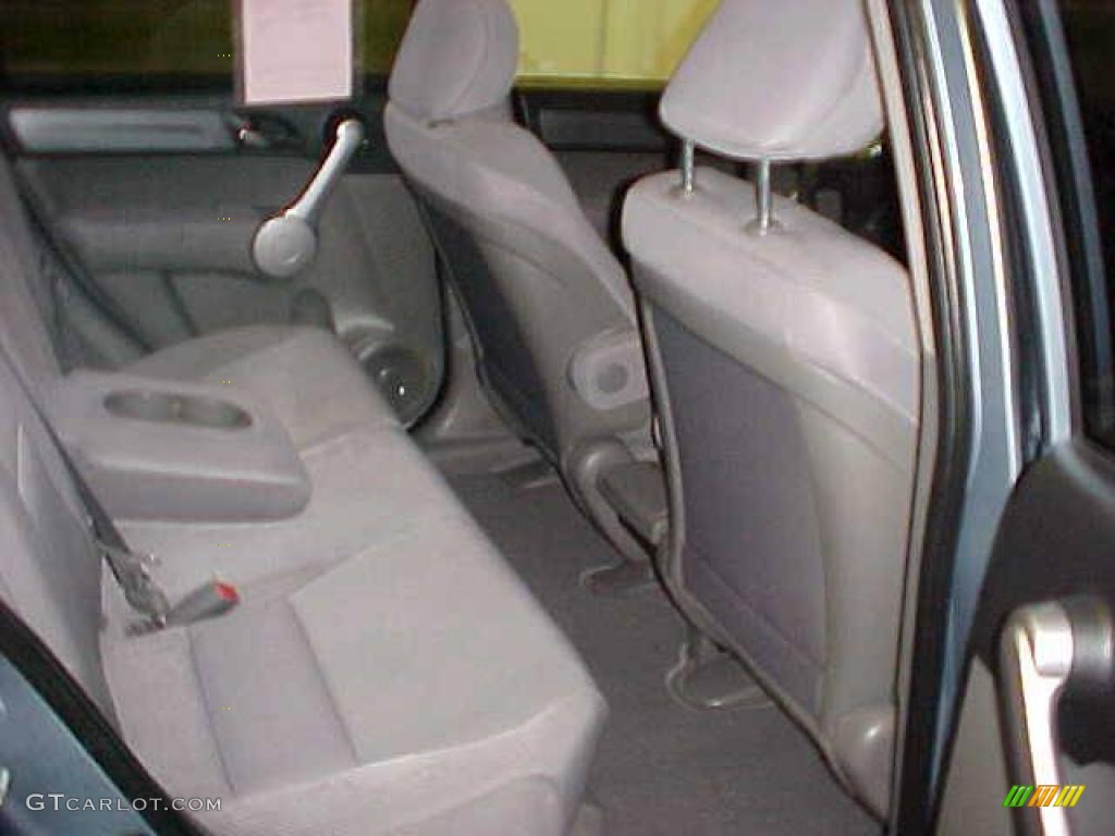 2007 CR-V LX 4WD - Glacier Blue Metallic / Gray photo #8