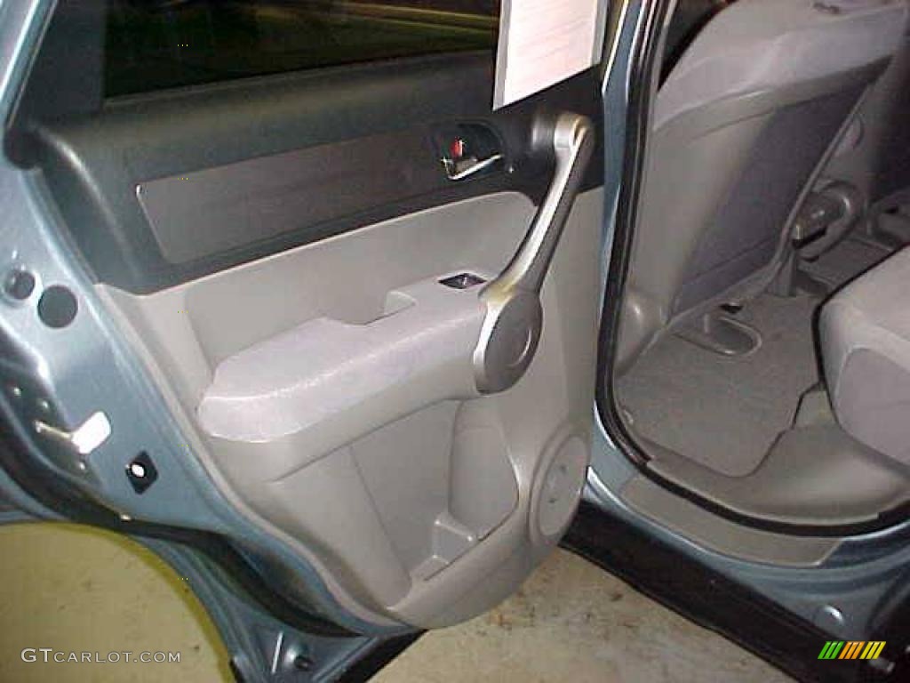 2007 CR-V LX 4WD - Glacier Blue Metallic / Gray photo #11