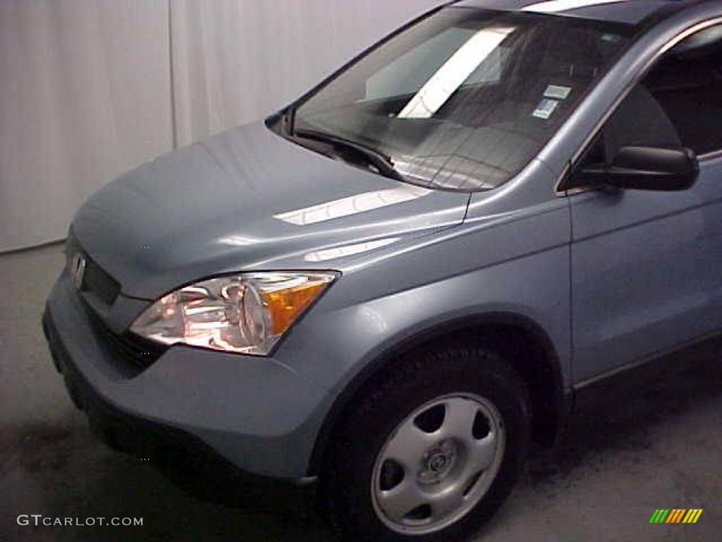 2007 CR-V LX 4WD - Glacier Blue Metallic / Gray photo #30