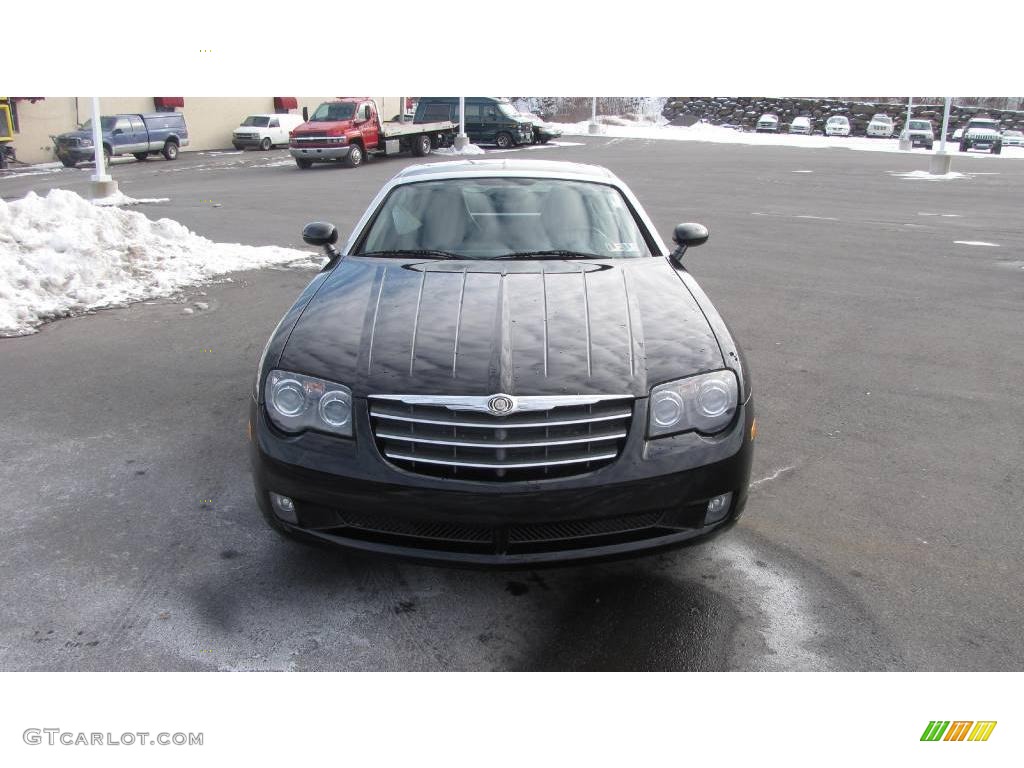 2004 Crossfire Limited Coupe - Black / Dark Slate Gray photo #3