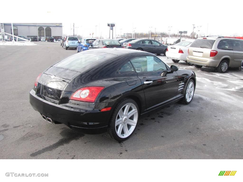 2004 Crossfire Limited Coupe - Black / Dark Slate Gray photo #6