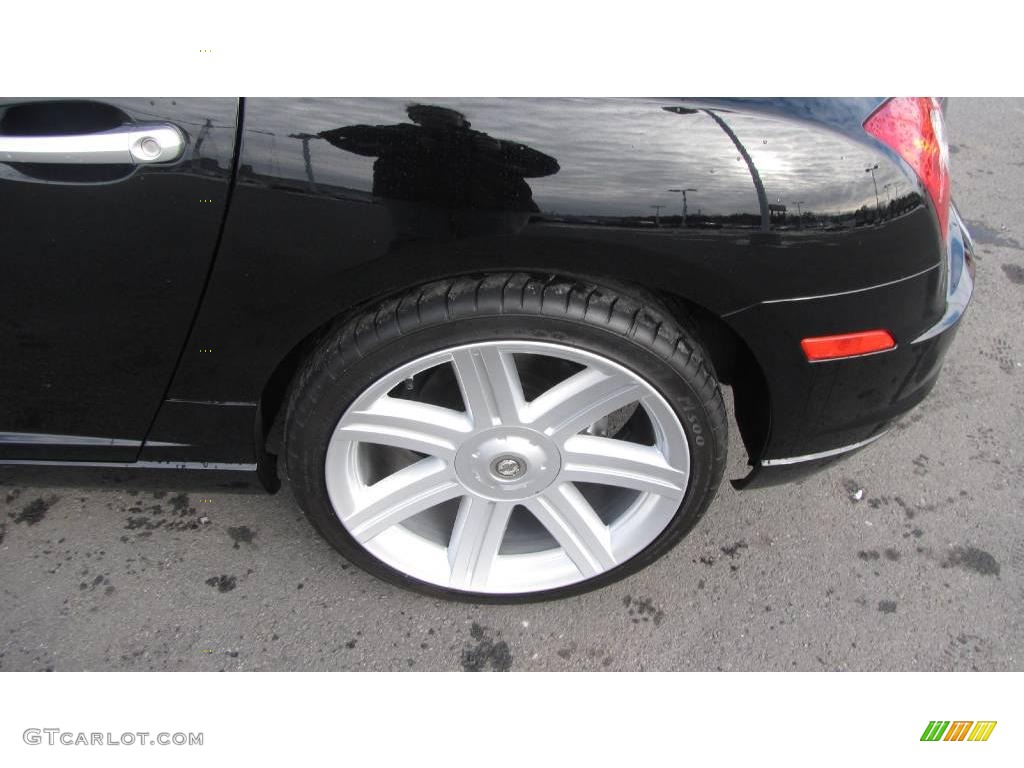 2004 Crossfire Limited Coupe - Black / Dark Slate Gray photo #19