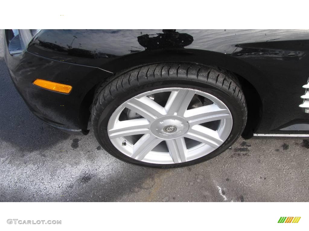 2004 Crossfire Limited Coupe - Black / Dark Slate Gray photo #20