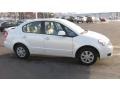 2009 White Water Pearl Suzuki SX4 Sedan LE  photo #5