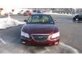 2009 Dark Cherry Red Hyundai Sonata Limited V6  photo #3