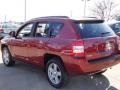 2010 Inferno Red Crystal Pearl Jeep Compass Sport  photo #7