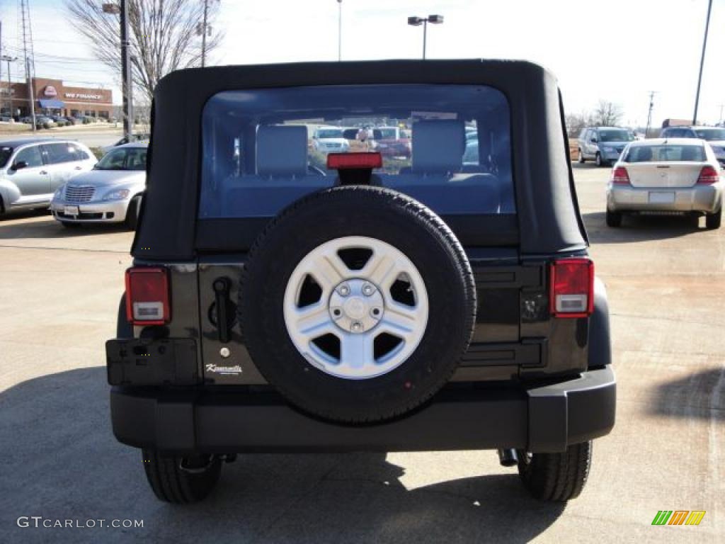 2010 Wrangler Sport 4x4 - Dark Charcoal Pearl / Dark Slate Gray/Medium Slate Gray photo #6