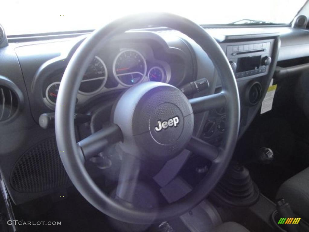 2010 Wrangler Sport 4x4 - Dark Charcoal Pearl / Dark Slate Gray/Medium Slate Gray photo #14