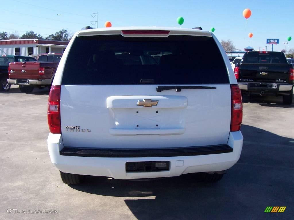 2007 Tahoe LS - Summit White / Dark Titanium/Light Titanium photo #4
