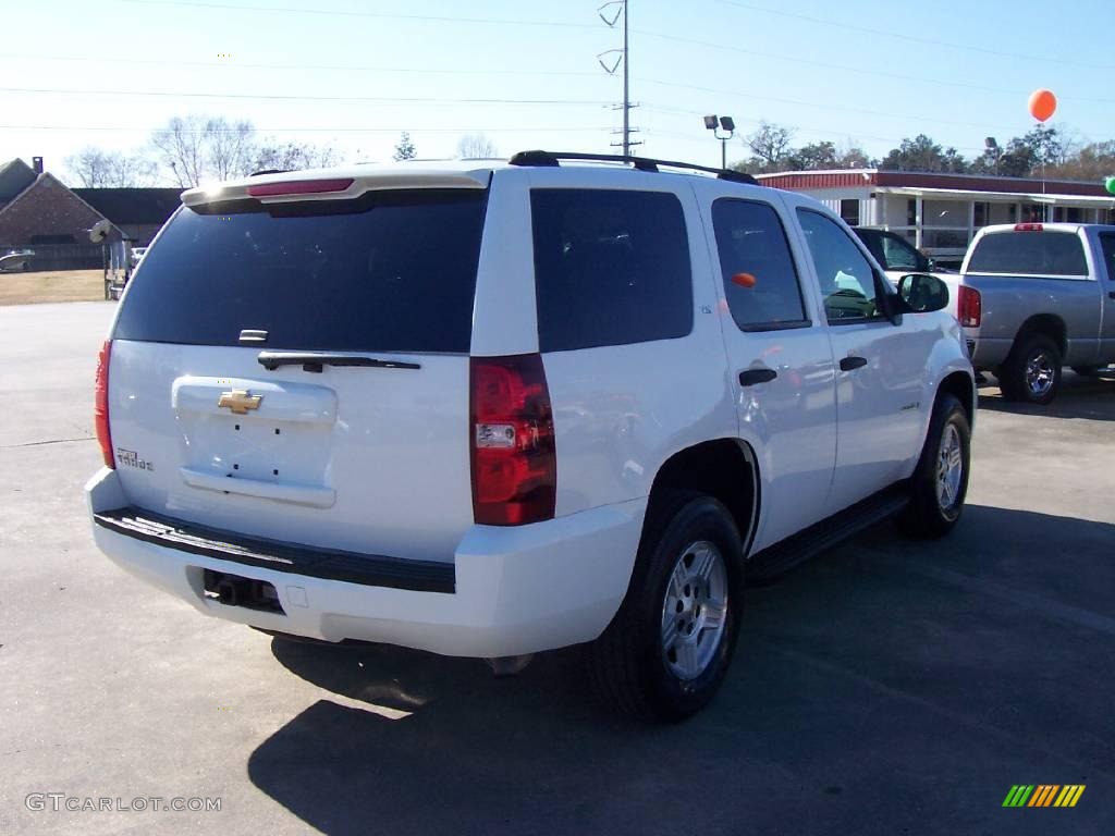 2007 Tahoe LS - Summit White / Dark Titanium/Light Titanium photo #5