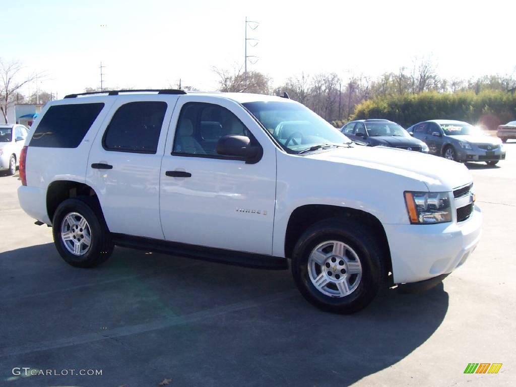 2007 Tahoe LS - Summit White / Dark Titanium/Light Titanium photo #6