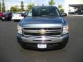 2009 Blue Granite Metallic Chevrolet Silverado 1500 LT Crew Cab  photo #2