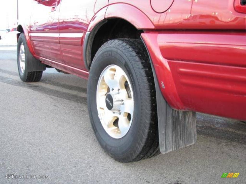 1999 Rodeo LSE 4WD - Palazzo Red / Gray photo #7
