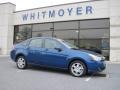 2009 Vista Blue Metallic Ford Focus SES Sedan  photo #1