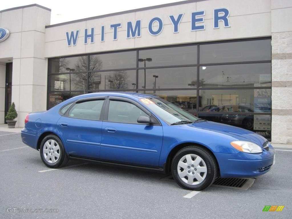 2003 Taurus LX - Patriot Blue Metallic / Medium Graphite photo #1