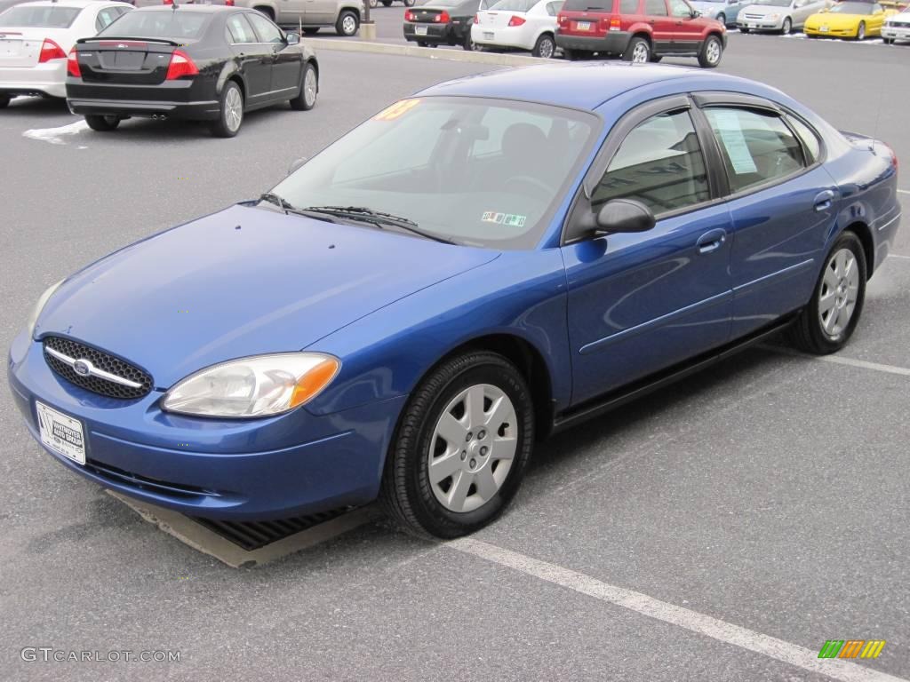 2003 Taurus LX - Patriot Blue Metallic / Medium Graphite photo #3