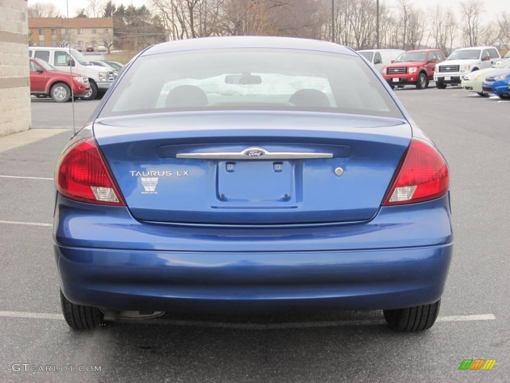 2003 Taurus LX - Patriot Blue Metallic / Medium Graphite photo #8