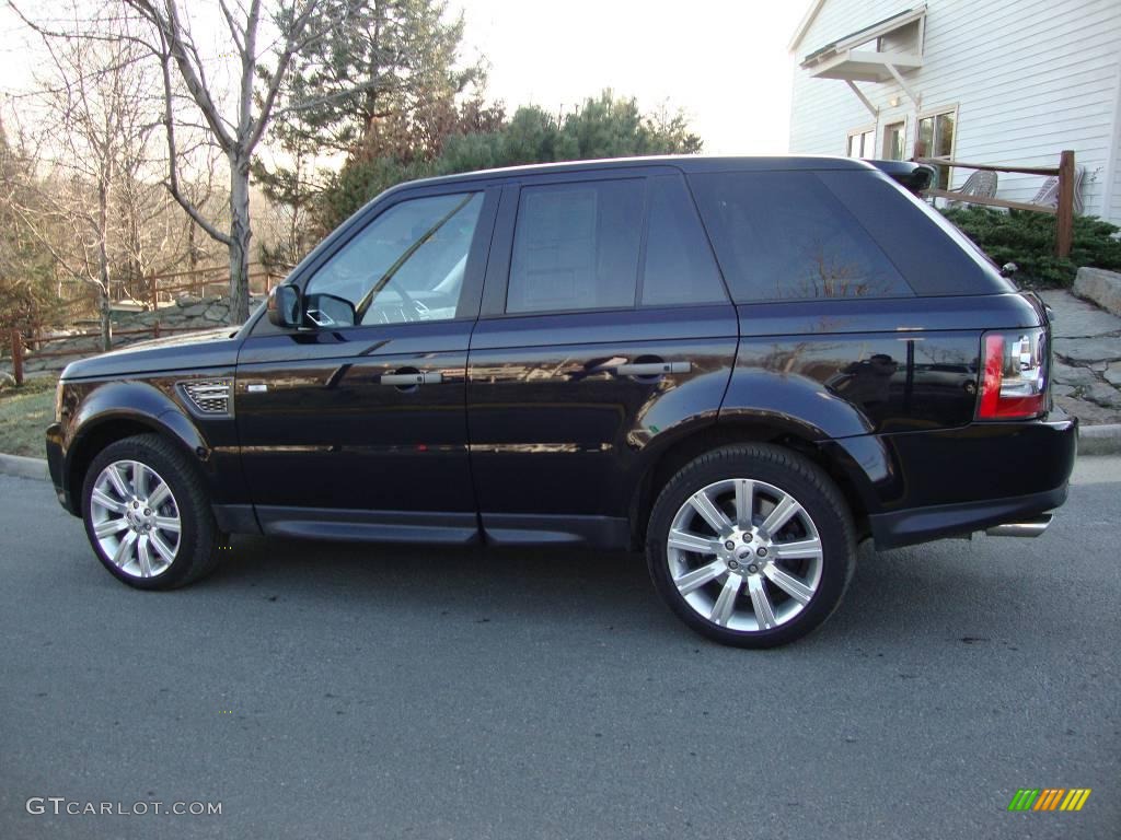 2010 Range Rover Sport Supercharged - Buckingham Blue / Premium Ivory/Ebony Stitching photo #2