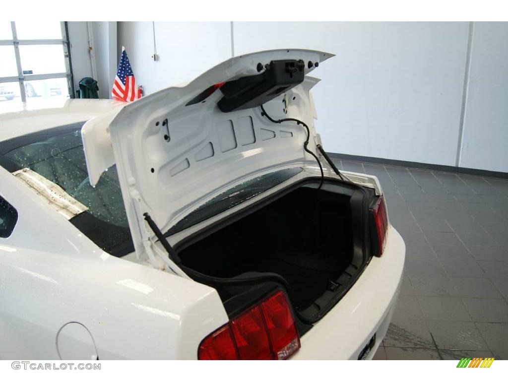 2005 Mustang V6 Premium Coupe - Performance White / Dark Charcoal photo #27