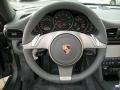 2010 Porsche 911 Stone Grey Interior Steering Wheel Photo