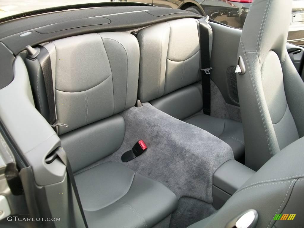 Stone Grey Interior 2010 Porsche 911 Carrera Cabriolet Photo #24730447