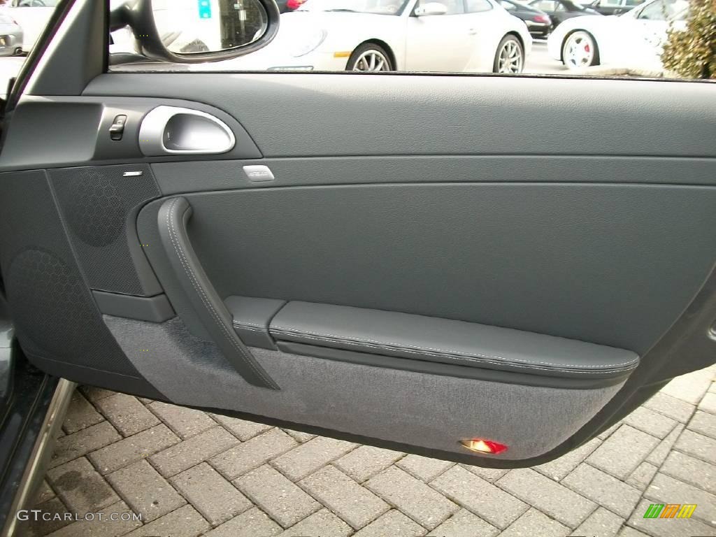 2010 Porsche 911 Carrera Cabriolet Stone Grey Door Panel Photo #24730451