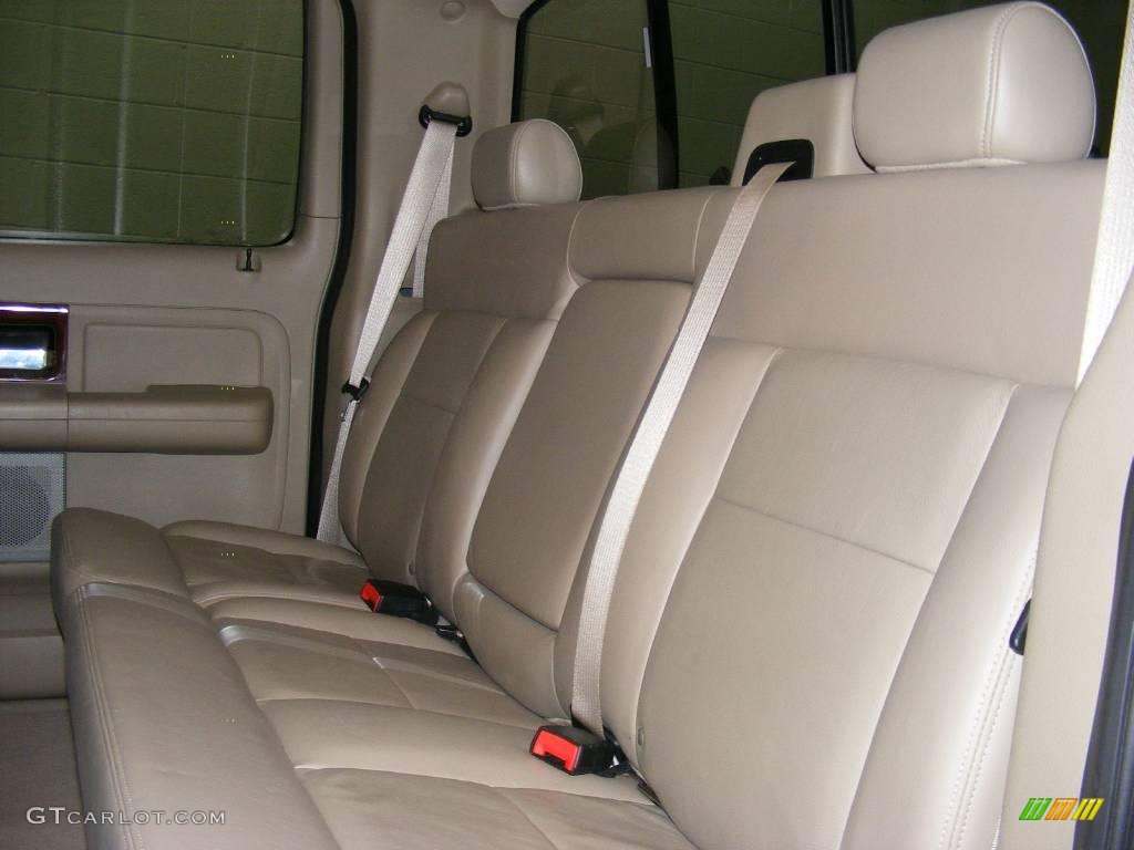 2005 F150 Lariat SuperCrew 4x4 - Dark Stone Metallic / Tan photo #17